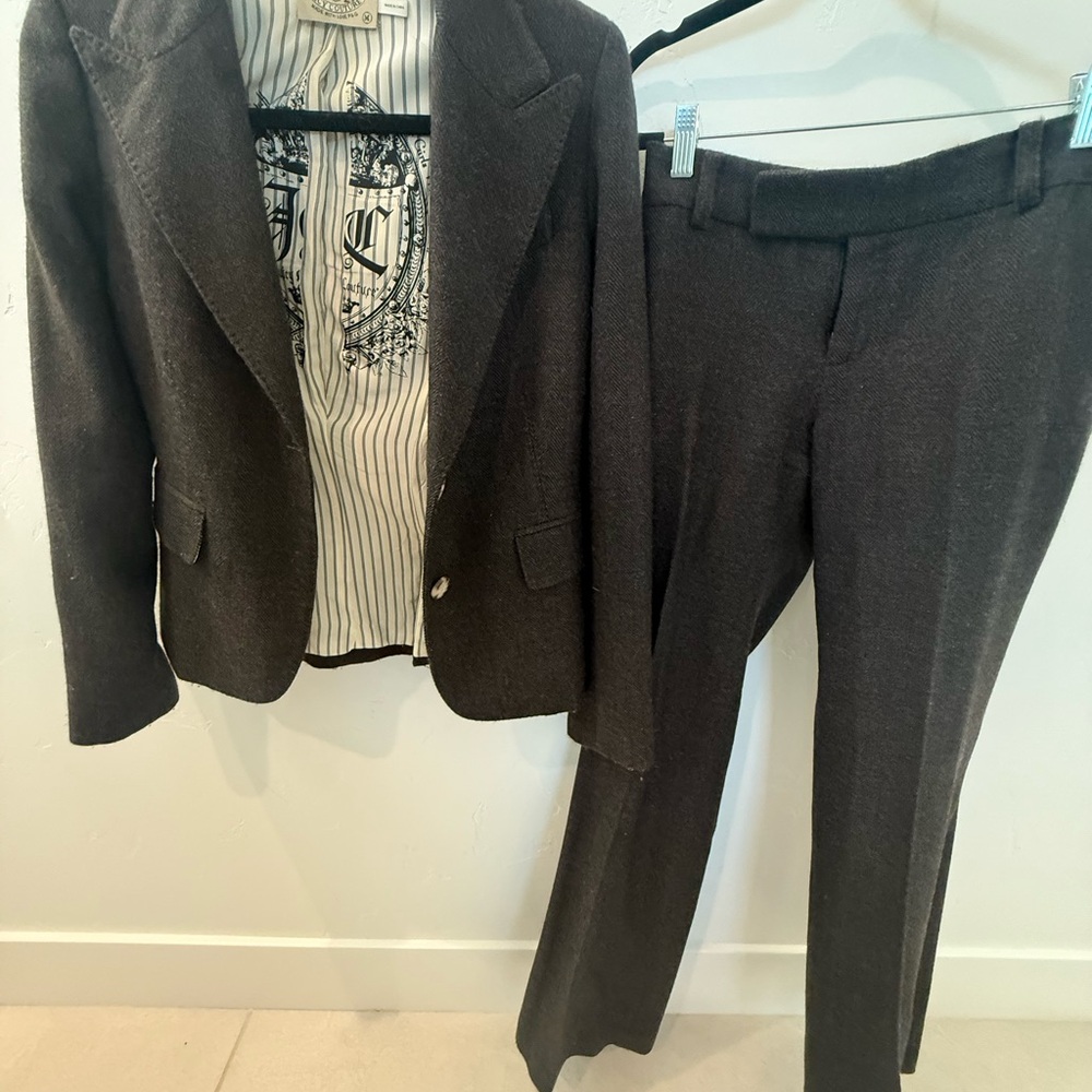 Juicy Couture Dark Brown Pantsuit